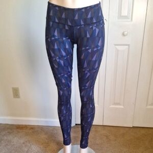 Lululemon Wunder Under Pant II 3D Stained Glass Love Nightfall Size 4